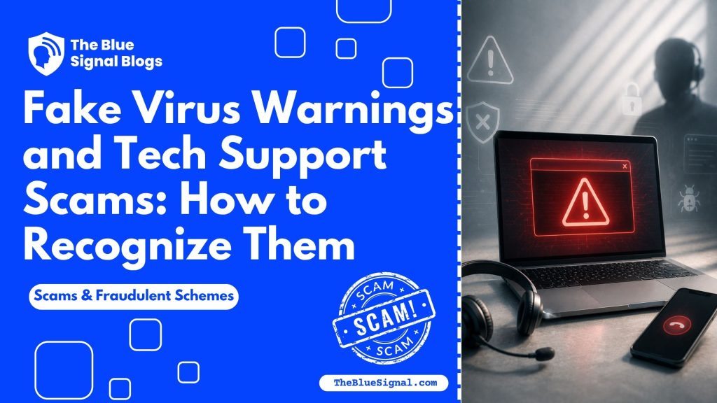 Fake Virus Warnings and Tech Support Scams How to Recognize Them featured