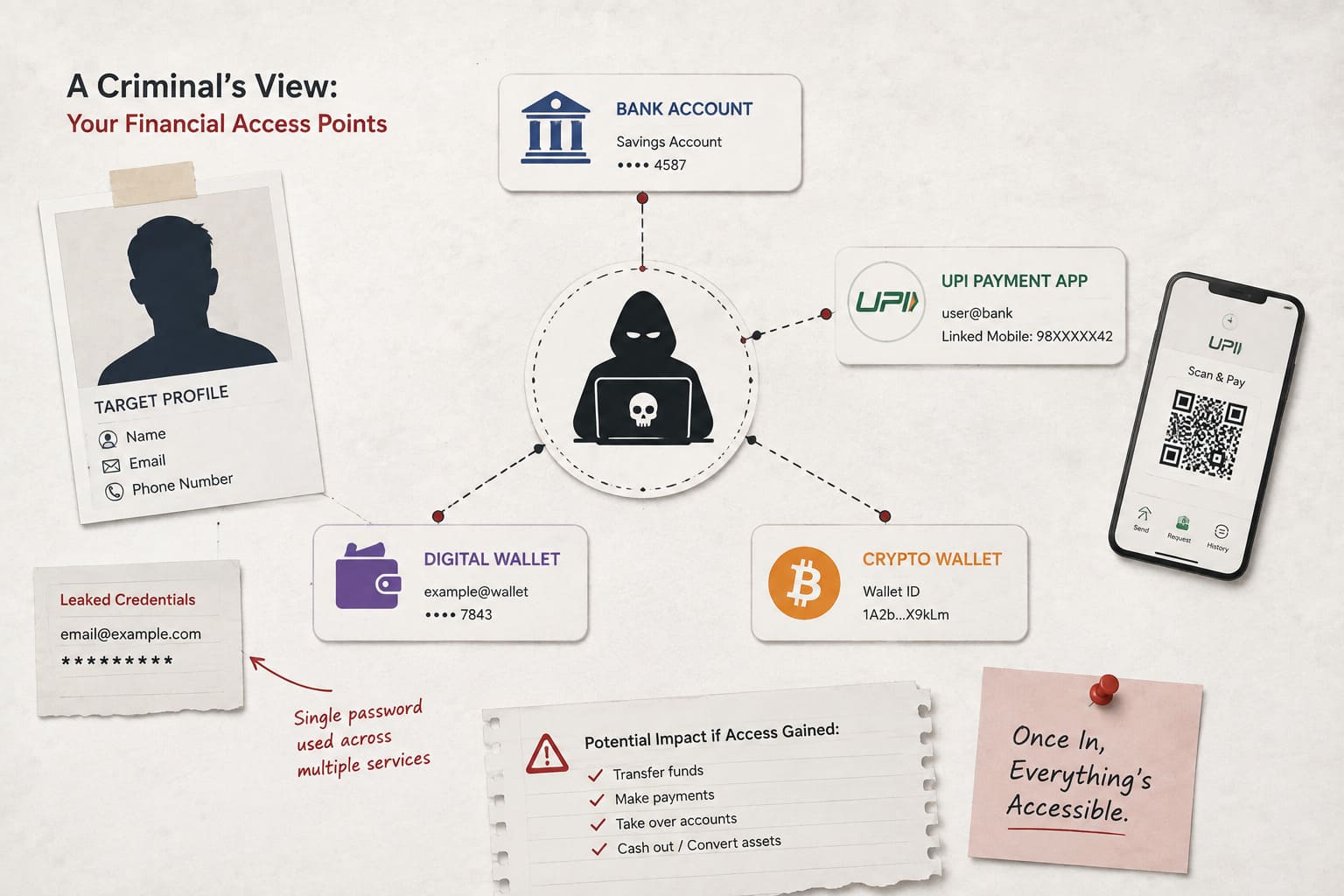 bank account fraud access points