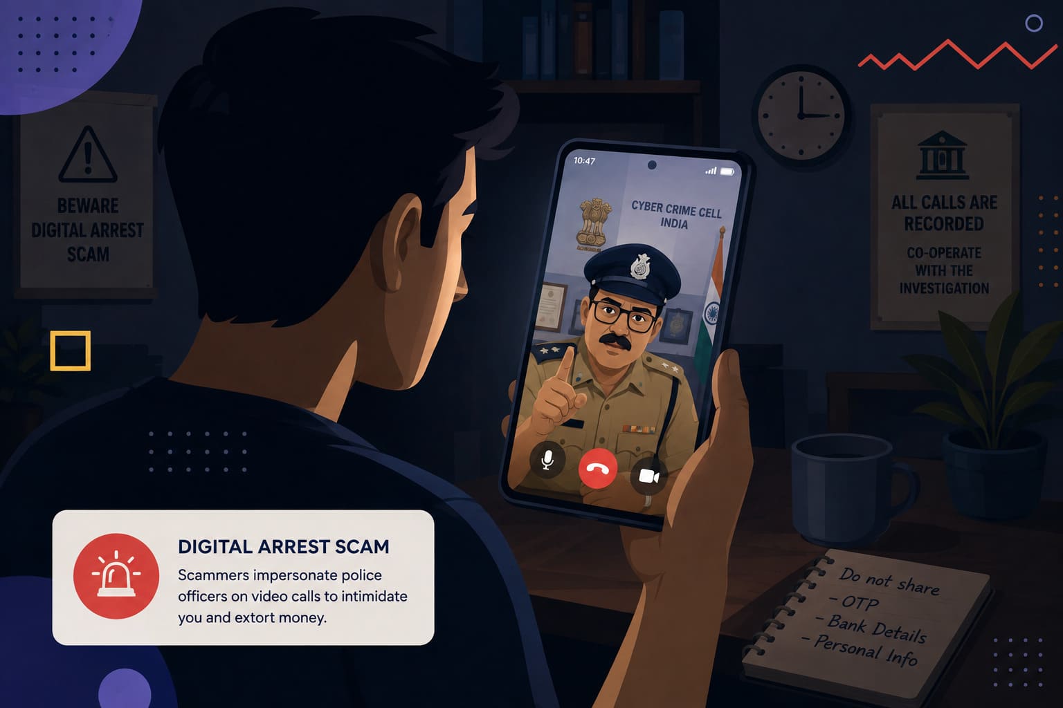 common online scams digital arrest scams