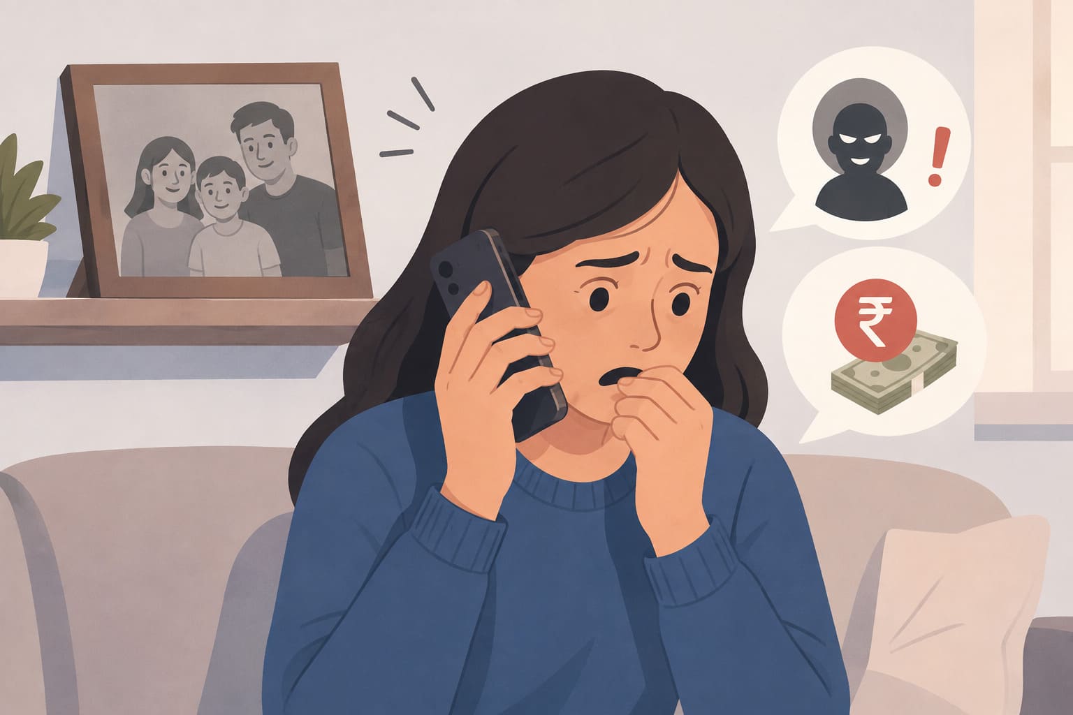 family emergency scam demand urgent money