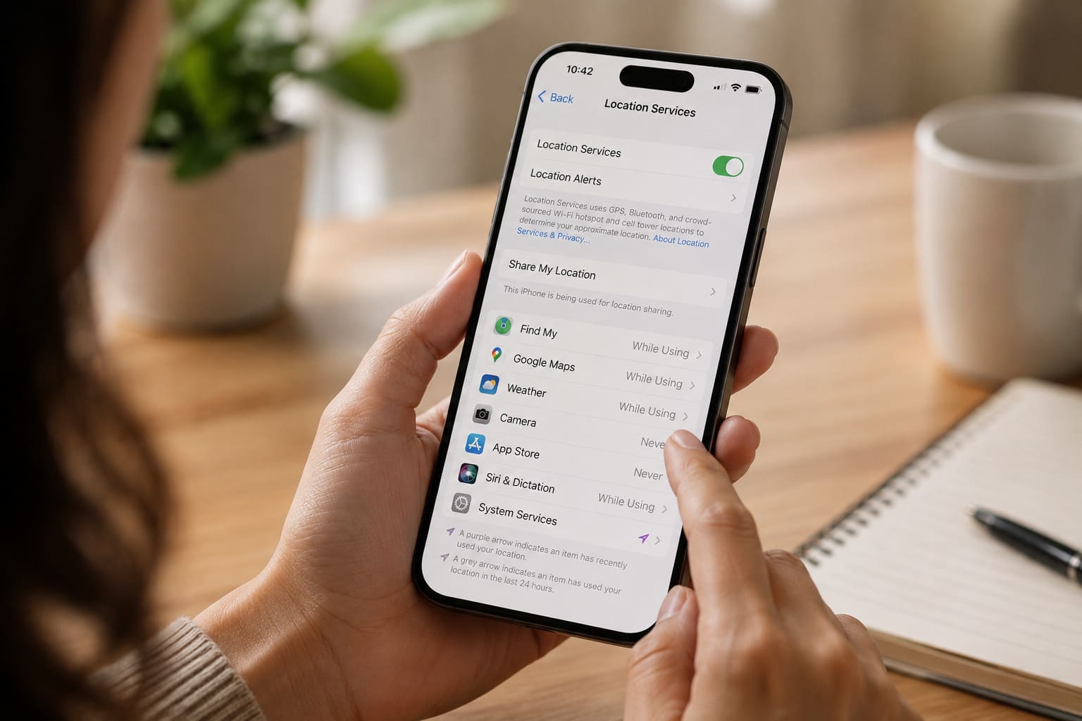 location data tracking reduce data exposure