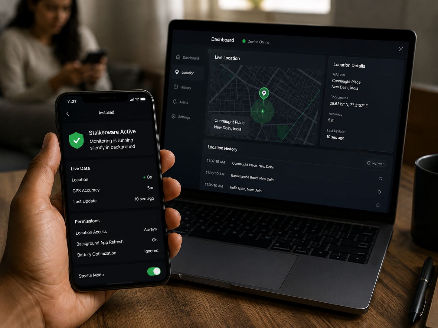 location data tracking stalkerware