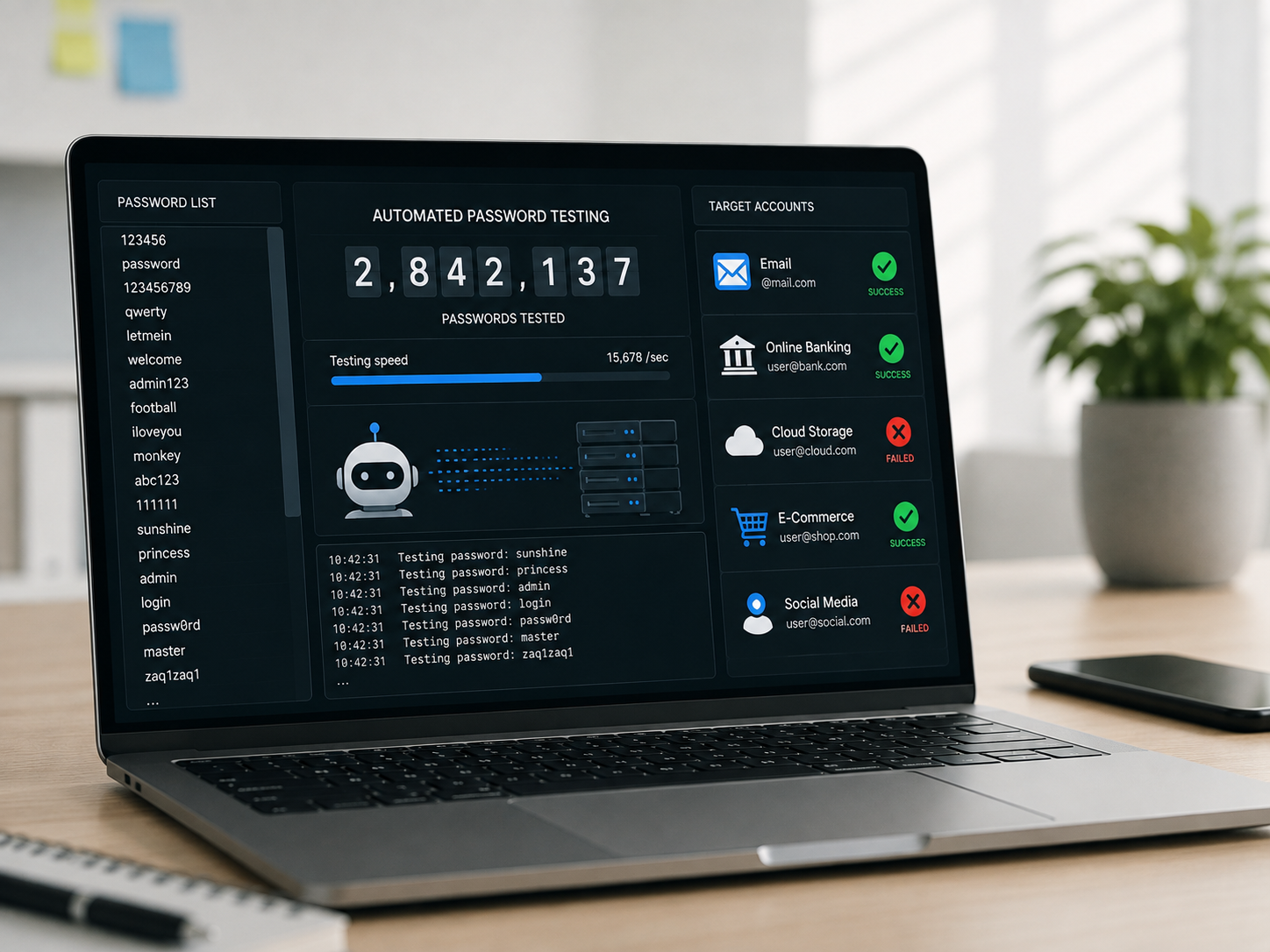 password reuse automated password cracking