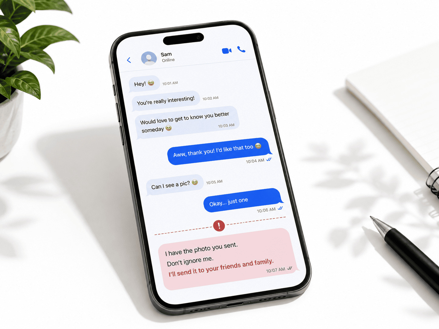 shame based scams sextortion