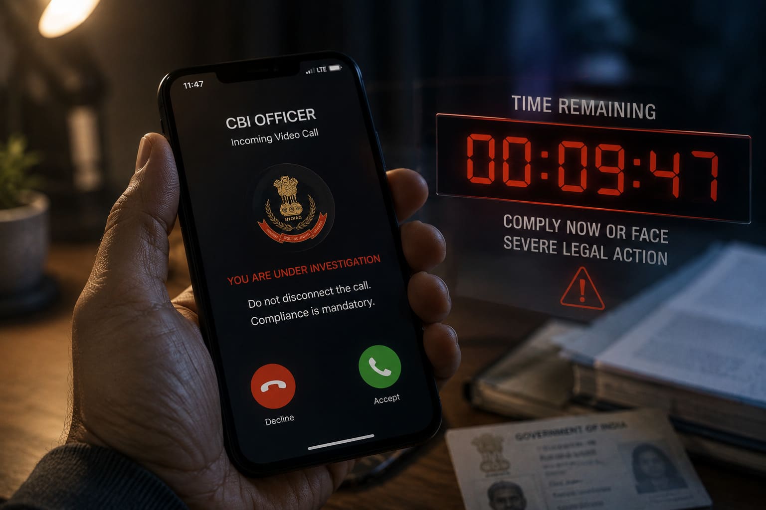 social engineering tactics digital arrest