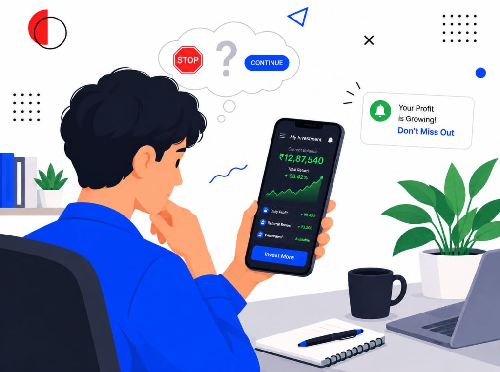 sunk cost trap scam victim invested