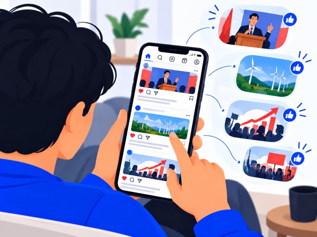AI and Algorithms filter bubble narrowing content through curation