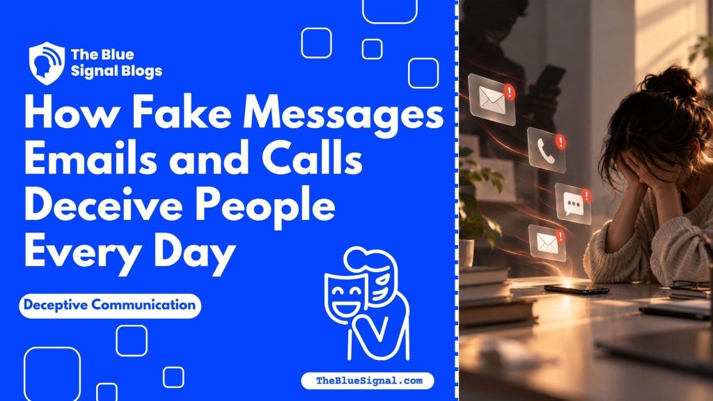 How Fake Messages Emails and Calls Deceive People Every Day featured