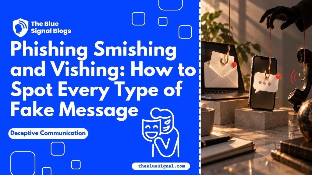Phishing Smishing and Vishing How to Spot Every Type of Fake Message featured