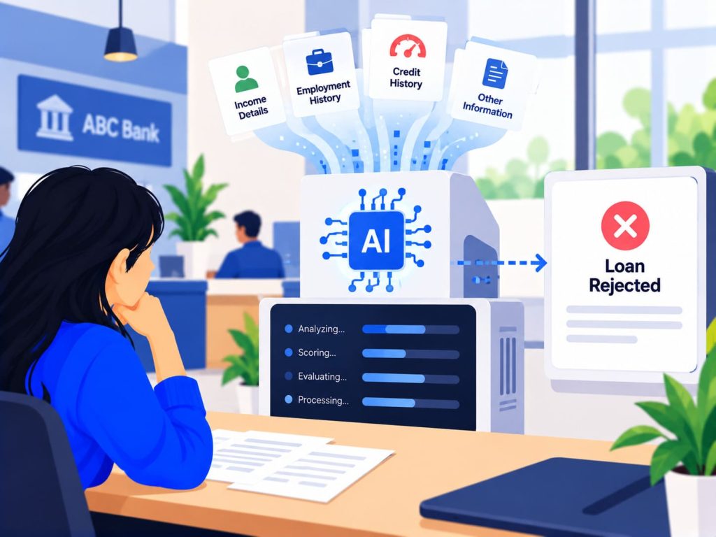 algorithmic bias affecting a lending decision