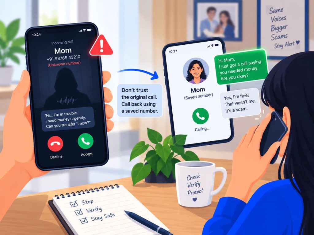 deepfakes and AI deception verifying a suspicious call