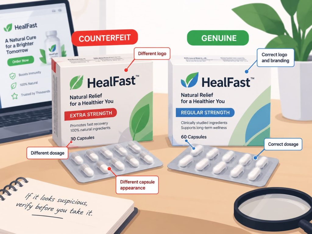 fake health cure counterfeit medicine