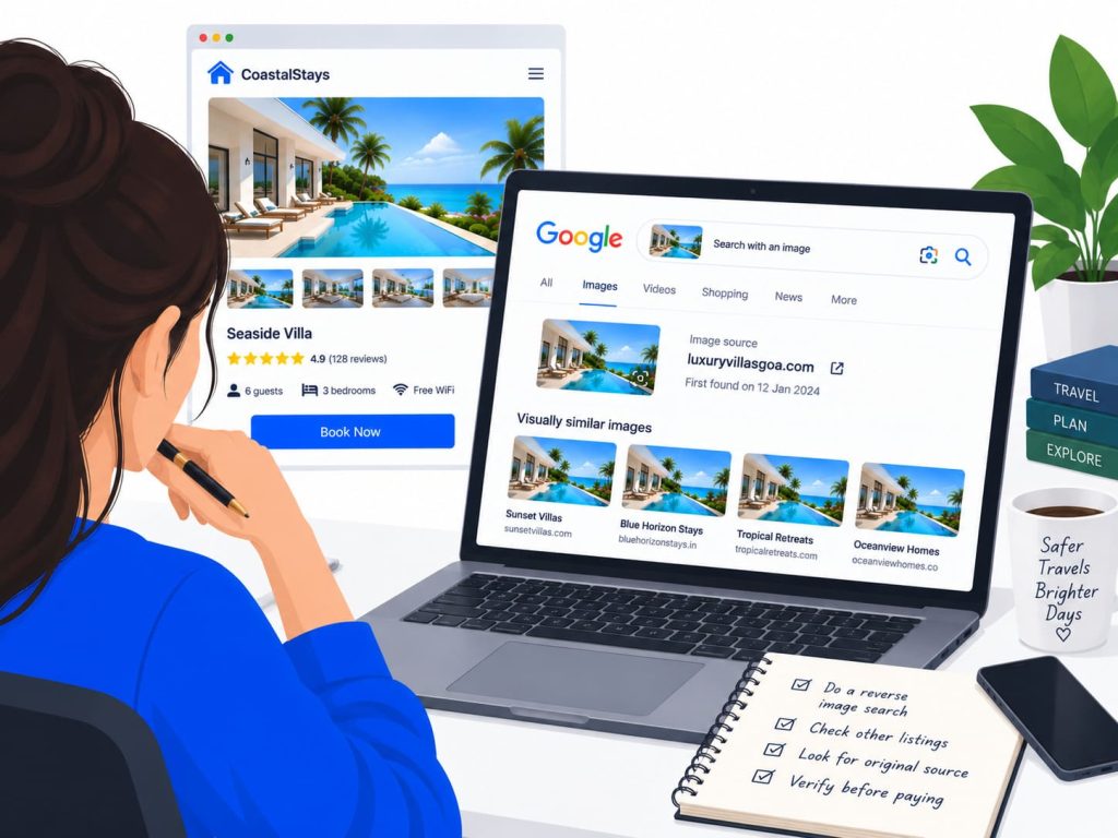 fake rentals verified by reverse image search
