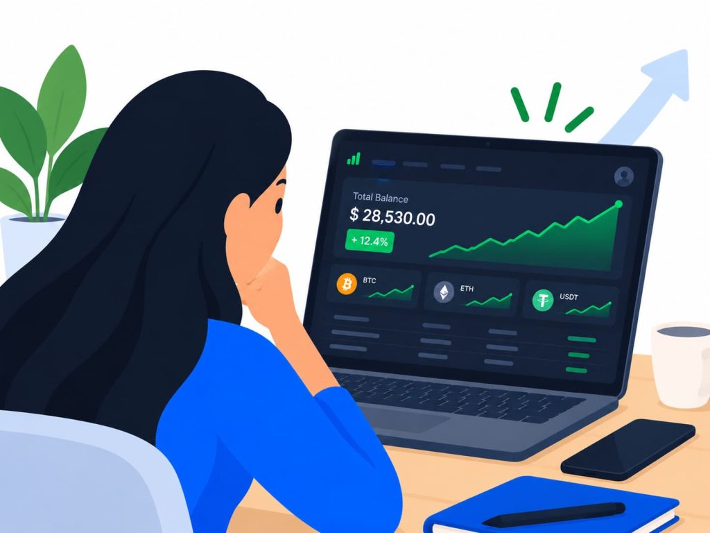 pig butchering fake investment dashboard