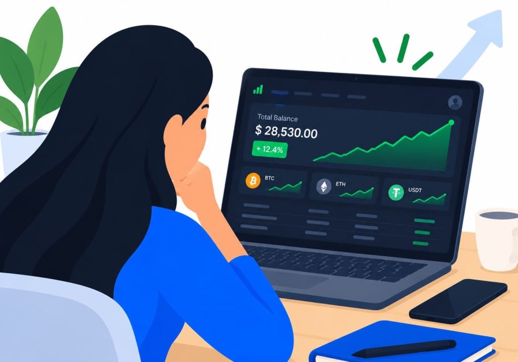 pig butchering fake investment dashboard