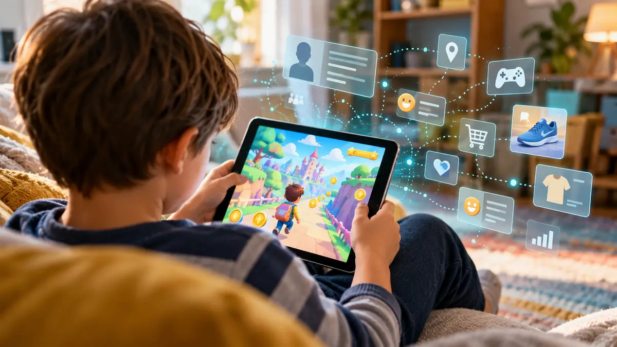 advertising manipulation_children in-game data collection