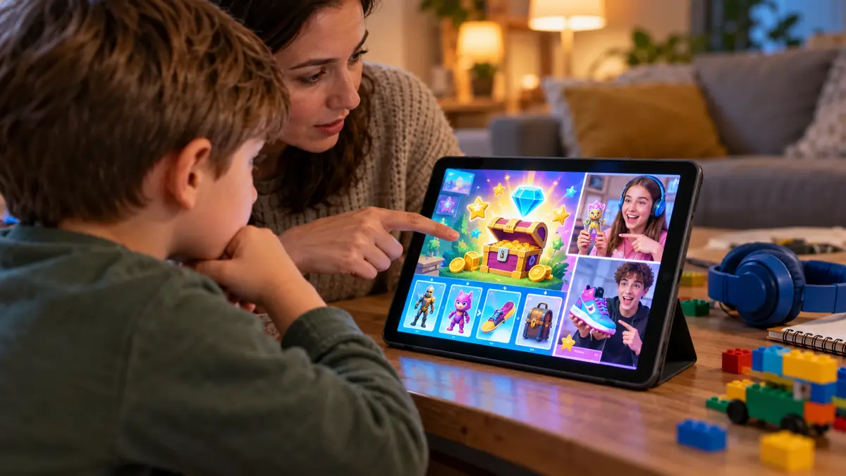 children targeted online advertising_advergames influencer pressure