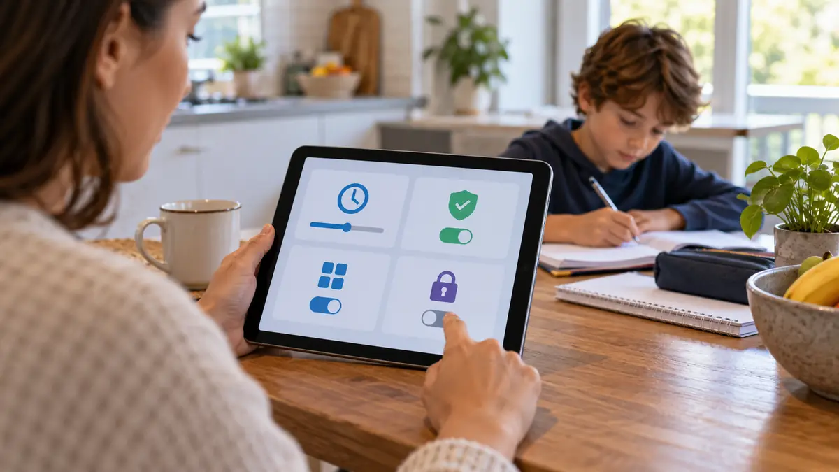 children targeted online advertising_parent safety settings