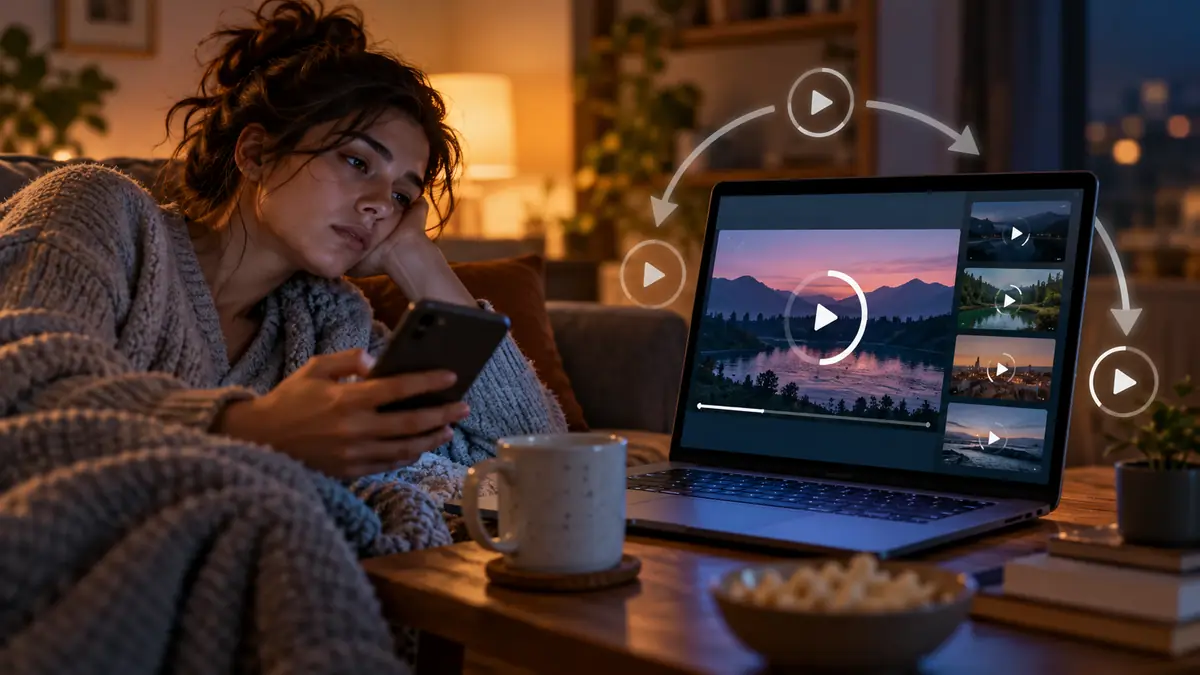 infinite scroll design_autoplay attention loop