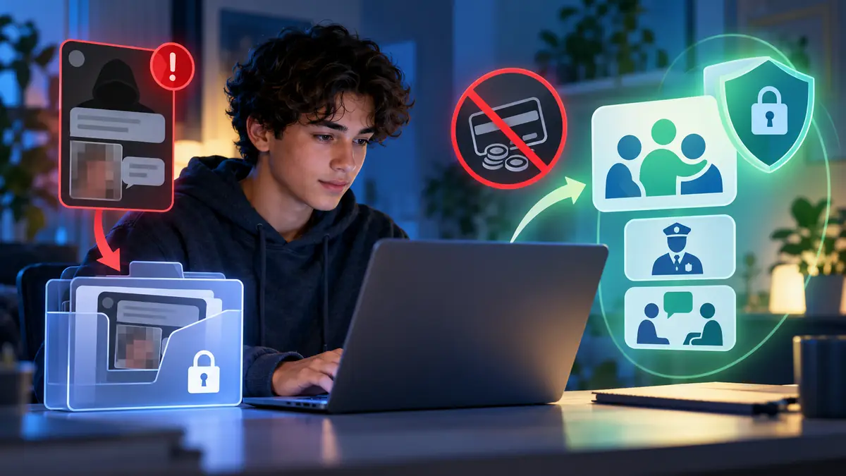 online harassment and abuse_sextortion support reporting